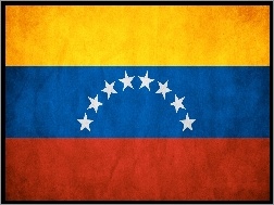 Wenezuela, Flaga, Państwa